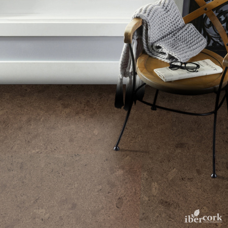 Пробковый замковый паркет EasyCork Амадора маррон